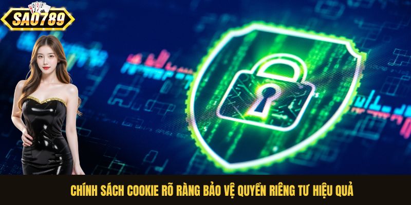 Chính sách cookie rõ ràng bảo vệ quyền riêng tư hiệu quả
